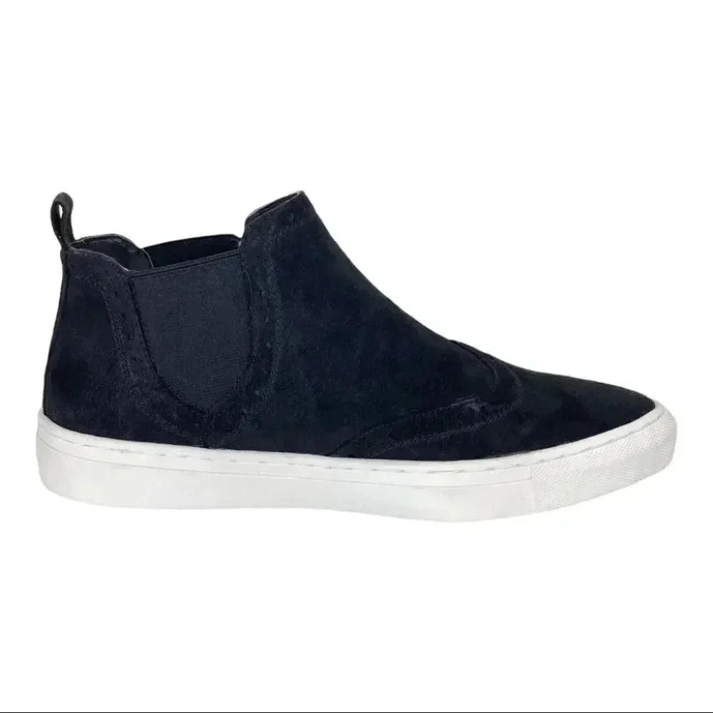 Seven Dials Darcy Black Fabric Suede Slip-On Womens Sneakers Size 8.5M - Picture 3 of 14